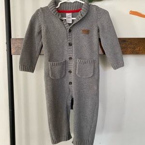 cute baby boys romper. really warm for winter. size 12 months.